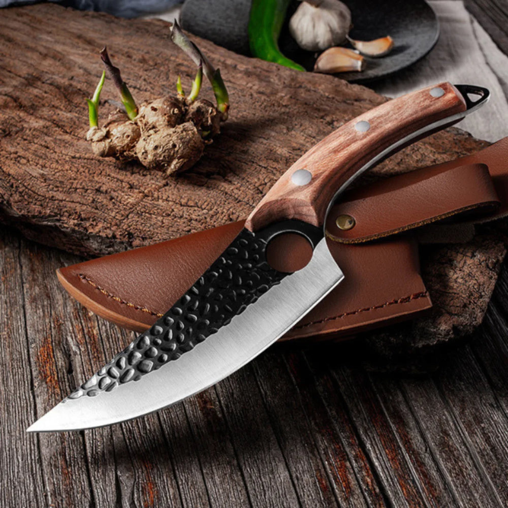 Hand-Forged Knife Combo + 3 Sheaths • Grant Combo by BRAVUS