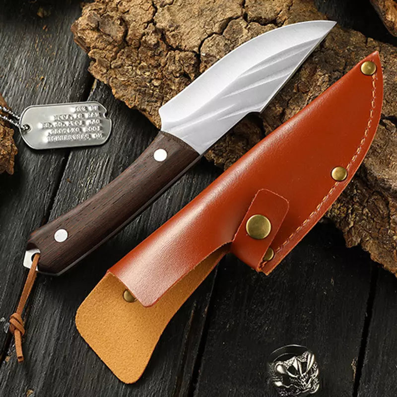 Hand-Forged Knife Combo + 2 Sheaths • Epic Combo by BRAVUS