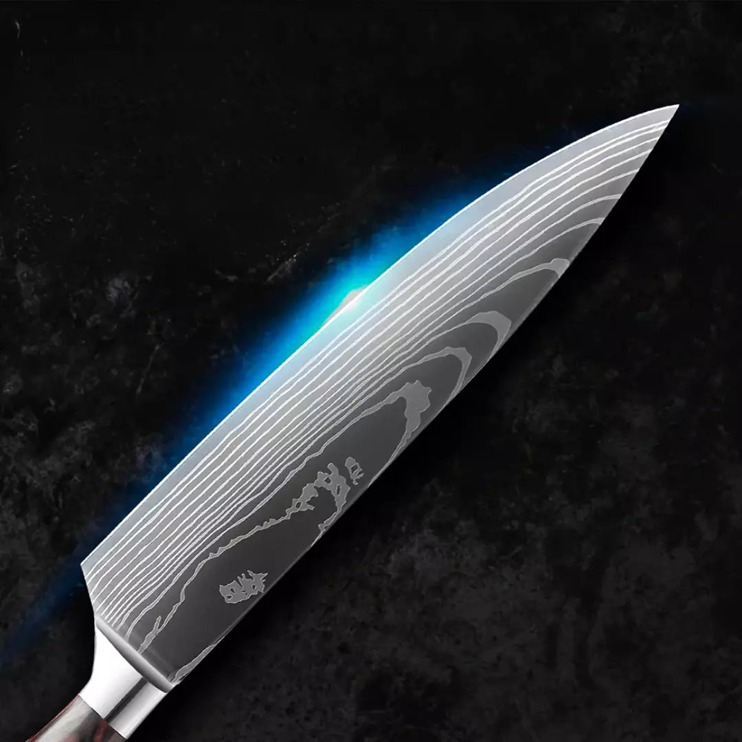 Hand Forged Chef's Knife • by BRAVUS Blades