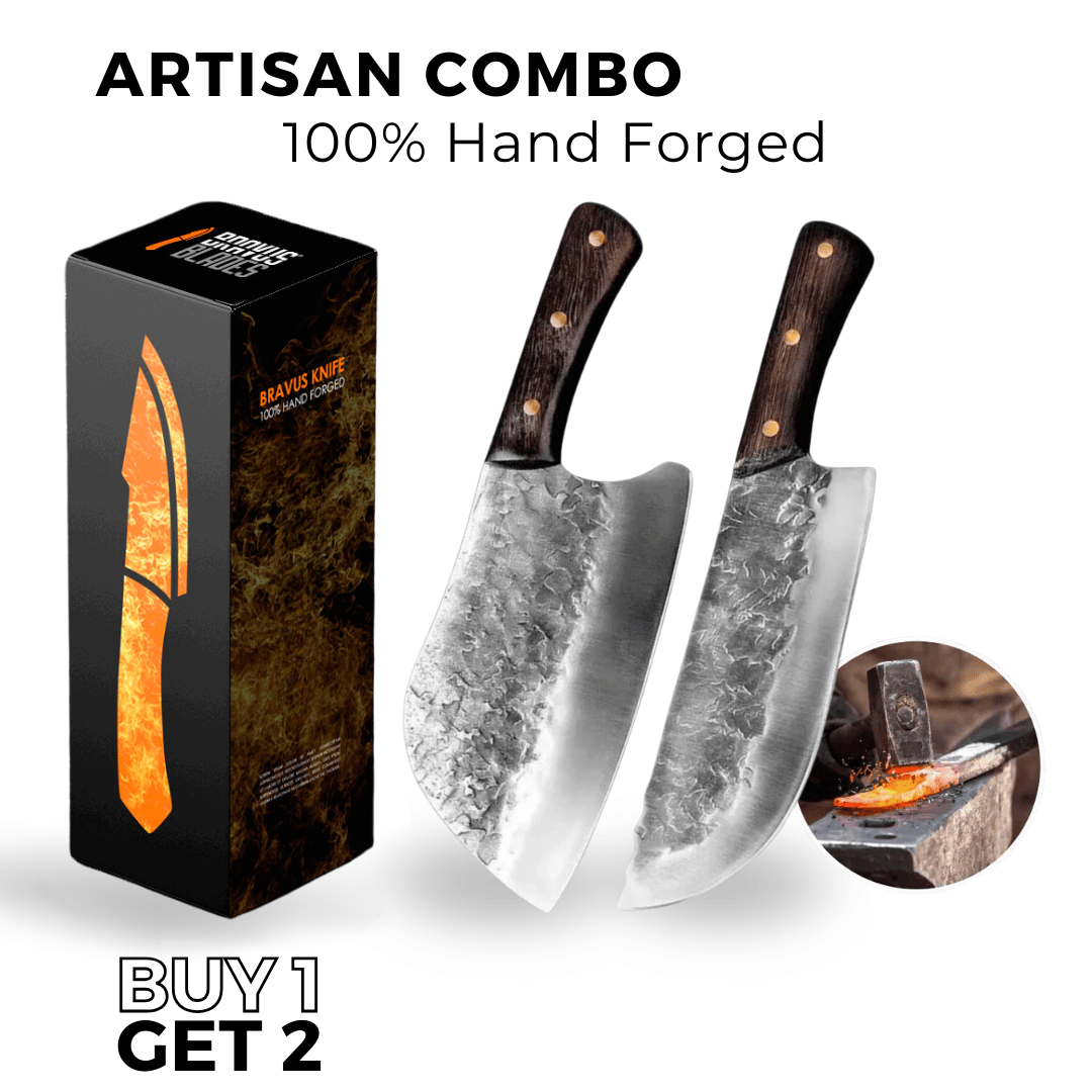 (BUY 1 GET 2) ARTISAN COMBO BY BRAVUS™ • 100% HAND FORGED