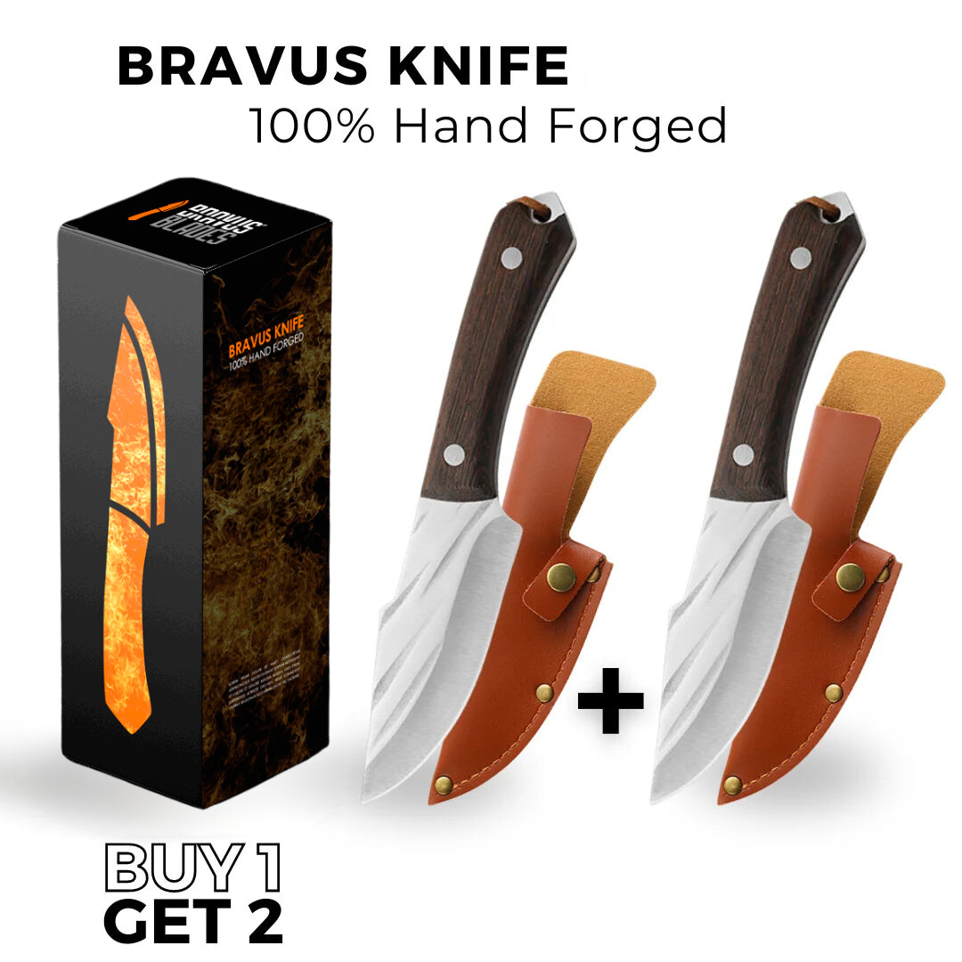 (BUY 1 GET 2) BRAVUS KNIFE BRAVUS™ • 100% HAND FORGED