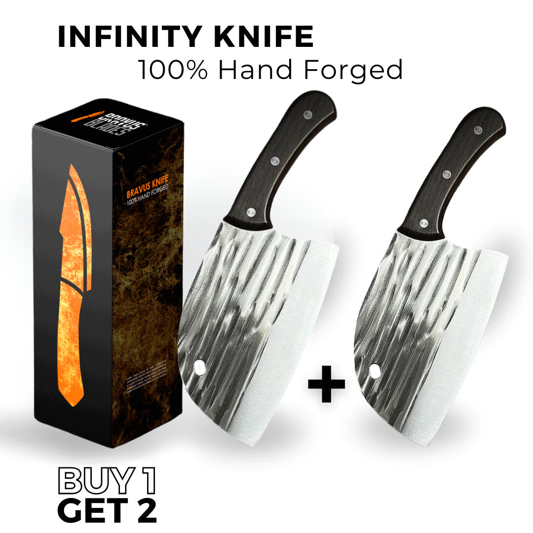 (BUY 1 GET 2) INFINITY KNIFE BRAVUS™ - 100% HAND FORGED