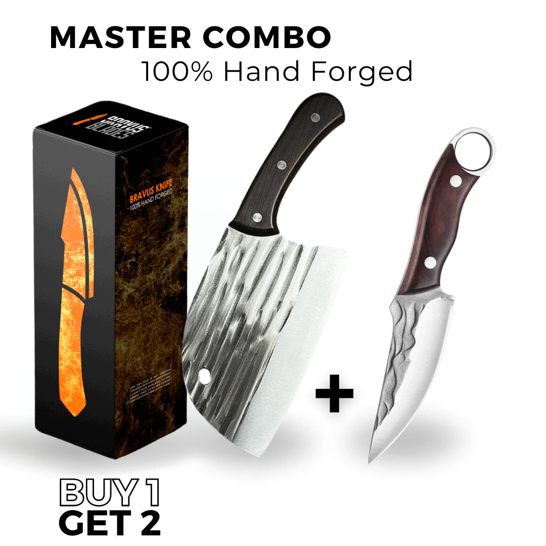 (BUY 1 GET 2) MASTER COMBO BY BRAVUS™ • 100% HAND FORGED