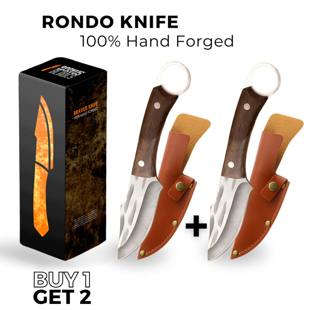 (BUY 1 GET 2) RONDO KNIFE BRAVUS™ • 100% HAND FORGED