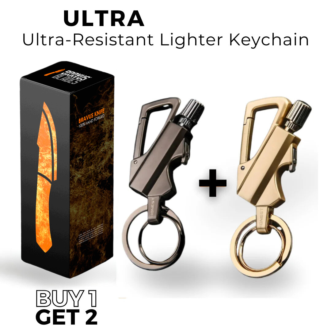 (BUY 1 GET 2) Ultra-Resistant Lighter Keychain - Ultra Bravus™