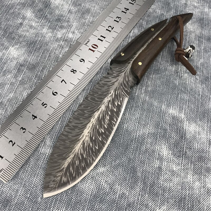 Hand-Forged Artisan Knife + Free Sheath • Swift Knife by BRAVUS™