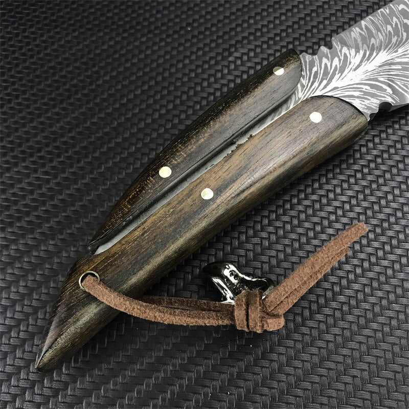 Couteau artisanal forgé à la main + étui gratuit • Swift Knife de BRAVUS™